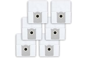 Rrochio Sac pour ECOVACS T50 Omni, 6 Accessoires pour Aspirateur ECOVACS DEEBOT T30C Gen2 Omni, X9 Pro Omni, X8 Omni, X8 Pro Omni, T30C Pro Omni, T50 Pro Omni 3,4L Capacité Pièces de Rechange