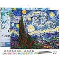 Figured'Art – Dipingere Con I Numeri Tempio Di Chiangmai, Kit Completo Su Tela Già Incorniciata 40x50cm, Per Adulti, Hobby Creativo Antistress