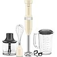 KitchenAid HAND BLENDER WITH ACCESSORIES - Almond Cream 5KHBV83BAC