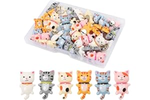 GTYHH Puntine Da Disegno Colorate Per Gatti Da 30 Pezzi, Puntine Da Disegno Carine, Puntine Da Disegno Creative, Puntine Da Disegno Decorative, Puntine Da Disegno Per Bacheche