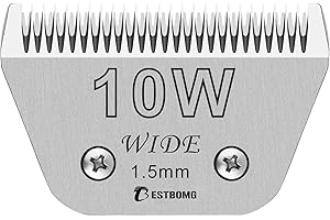 BESTBOMG Dog Grooming Replacement Blade Compatible with Andis/Wahl/Oster Dog Clippers (10W)