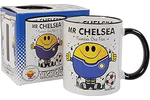POP ART PRODUCTS Mr Chelsea mug - ideal for the football man Chelsea cup, Ceramic, 250ml