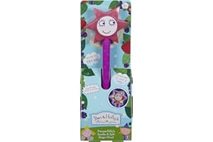 Ben & Holly Princess Holly's Magical Wand with Speech & Sound, Ben & holly's Little Kingdom, Interactive Toy, Imaginative Play, Red