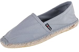 Japanwelt Espadrilles für Damen & Herren I Sommerlatschen Latschen Sommer Slipper Sommerschuhe Freizeitschuhe Flache-Schuhe Leinenschuhe Canvas Sneaker Damen-Slip-On Unisex, atmungsaktiv & bequem