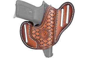 TOURBN Tourbon - Fondina in vera pelle per pistola a scomparsa per SIG Sauer P365 con disegno a destra