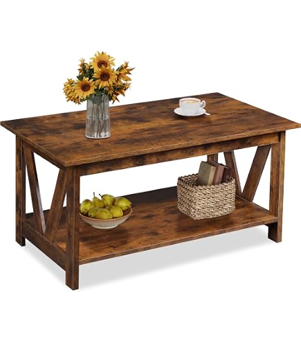 Table Basse Design NOX 92x45x53 Cm - Panneau Stratifié Noir & Chêne Artisan - Moderne Avec Rangement