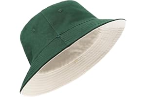 Zylioo L/XL/XX-Large Bucket Sun Hats,Big Reversible Fishing Hats,Double Sided UV Protection Fisherman Hat for Golf Hiking Outdoor