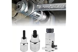 Kamanan Federbein Spreizer 3 Stück 5.5 * 4cm Stahl Stoßdämpfer Werkzeug, Verwendet für Demontage, Verstärkung und Reparatur von Kfz-Säulen, Hochwertige Kfz Reparatur und Demontage Werkzeuge