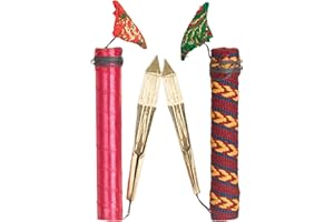 VINACREATIONS Lot of 2 TRIPLE Brass Jaw Jew's Mouth Harp lips DAN MOI Hmong vietnamese Vietnam ( RANDOM colour ) DMK2