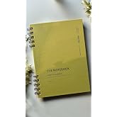 Fark Tanıtım Spiralli 80 Yaprak Noktalı A5 Defter, Not Defteri, Okul Defteri, 4 Farklı Renk Se&ccedil;eneği (03 Olive Green)