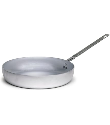 Pentole Agnelli Linea Aluminium 2 mm pan met een roestvrijstalen handgreep, zilver, 20 cm Pentole Agnelli Linea Aluminium 2 mm pan met een roestvrijstalen handgreep, zilver, 20 cm