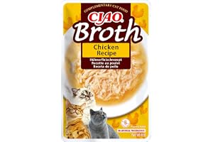 INABA Churu Buljong - buljong för katter - recept på kycklingsnacks - utmärkelser med animaliska proteiner, utan korn, konser