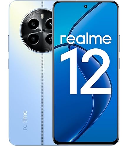 Realme 12x 5G 8GB/256GB Black (Glowing Black) Dual SIM : Amazon