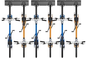 WILDFUN Fahrrad Wandhalterung I Fahrradhalter - Winkel und Wandabstand einstellbar bis 20 kg, klappbar, MTB, Rennrad - extra softe Polsterung