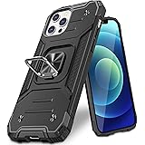 Vakoo Handyhülle für iPhone 12 Hülle/iPhone 12 Pro Hülle, 360 Grad Ring Halter Cover Magnet Schutzhülle für iPhone 12/iPhone 