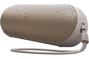 Beats Pill – bezprzewodowy głośnik Bluetooth – do 24 godzin pracy na baterii, odporność na wodę klasy IP67, zgodność z urządzeniami Apple i Android, wbudowany mikrofon – szampański