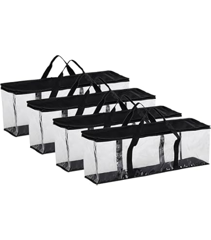NICENEEDED Borsa Portaoggetti Per Tappeti Jumbo Da 92 X 20 Pollice, Custodia Per Tappeti In Tessuto Oxford Con Coulisse, Borsa Per Imballaggio Per Tappeti Arrotolati - Foto 6