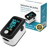 Professional Finger Oximeter Pulse Oximeter Accurate Blood Oxygen Saturation Heart Rate Pulse Oximeter for All People OLED Di