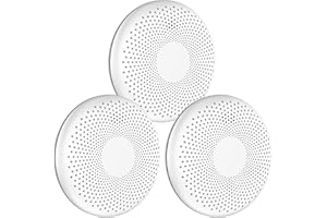 Aroha Safety Pro Détecteur Combiné avec Fumée et Monoxyde de Carbone - Batterie de 10 Ans - Alarme Incendie & Alarme de Monoxyde de CO - 3 pièces