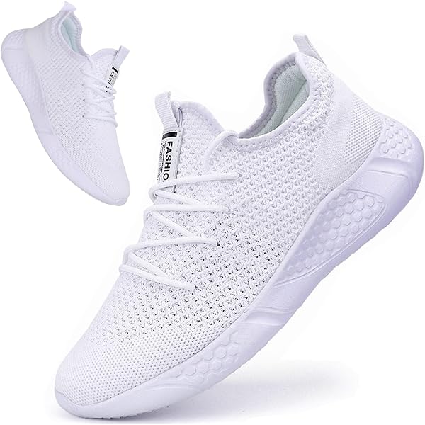 LANGFEUU Baskets Femmes - Chaussures De Sport Course Et Marche Antidérapantes Respirantes Légères - Tennis Plein Air