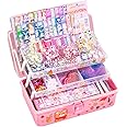 Imtrub 489/544 Scrapbooking Sticker Set, Acrylic Key Chain Set, Creative Guka Set for Girls, Card Stickers Kits, Hand Account Deco Sticker Set, Sticker Making Kit