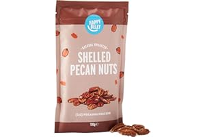 ‎HAPPY BELLY Amazon-Marke: Happy Belly Pekannusskerne, Ungesalzene, 100g (7er-Pack)