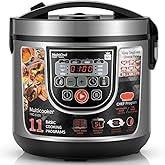 Multikocher FORME Elektrischer Reiskocher mit 11 Programmen 5L 860W LED panel Zeitsteuerung Warmhaltefunktion Multicooker