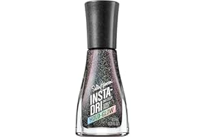 Sally Hansen Insta-Dri, Holo-Glow, chrome Zone, lakier do paznokci, prosty w użyciu, trwały, piękny kolor, łatwo rozprowadza się na paznokciach, bez rozmazywania, 0,3 uncji