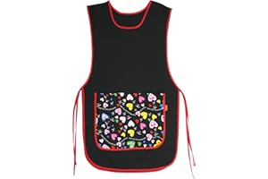 Etrexonline Tablier universel avec poches pour barbecue, cuisine, nettoyage, hôtellerie, fruits et travail - Uniforme de travail confortable et efficace