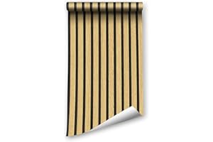 LZH-LP Belgravia Wood Papier peint autocollant en vinyle, 44,5x600C Meffet 3D réaliste à rayures en grain de bois, rouleau de papier peint autocollant en vinyle, noyer et chêne pour décalcomanie