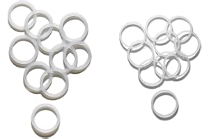 Northern DIY Nylon Washers for Door Handles - 2 Sizes (Pack of 20)