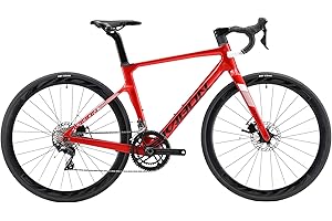 KABON Bici da corsa carbonio, 700C bici da strada T800 con 105 R7000 22 velocità Bicicletta da corsa con freno a disco per uomini e donna