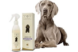 101 LOVE FOR PET Shampooing à Sec Naturel pour Chiens, 250ml - Lavage sans Eau ni Rinçage - Ingrédients d'origine Végétale - pour Tous Types de Poils, Linea 101