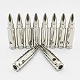 Bayattoo Steel Safety Practice Rounds Action Trainer Dummy Round Dry Fire Training Snap Cap