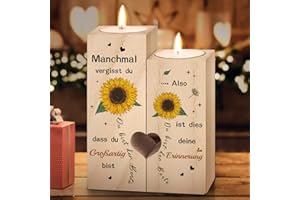 NIYEWSOR Geschenke für Frauen, Geschenke für Frauen Freundin, Inspirierende Kerzenständer Geschenke für Beste Freundin, Schwester, Kollegin, Geburtstagsgeschenk