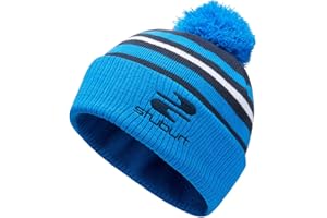 Stuburt Mens Noble Warm Autumn Winter Bobble Beanie Hat, French Navy