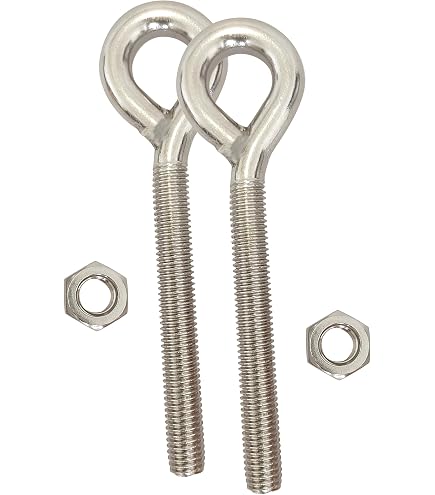 Bullone Ad Anello DIN 444 M24 X 160 In Acciaio Inox A2 (vite Ad Occhio Filettatura Completa)