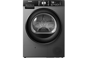 Hisense 8 kg Heat Pump Dryer, 15 Programs, Auto Dry, ConnectLife, Smart Link, Quick Wash, Pause & Add - DH3S802BT2