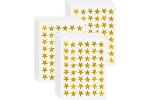 YHT 1440 PCS Reward Gold Foil Star Stickers for Teachers and Kids,Small Stickers for Reward Chart and Scrapbooking in School and Office,30 Sheets Self-Adhesive Mini Stickers