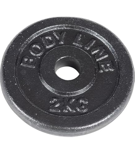 Athlyt 2,5 cm gietijzeren halterschijven
