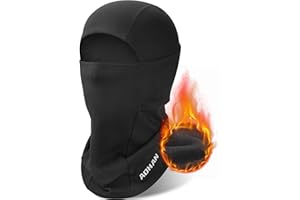 Yaniky - Passamontagna antivento, caldo, unisex, traspirante per bicicletta, moto, snowboard, sci