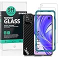 IBYWIND 2 Pezzi Pellicola Protettiva per Xiaomi 11 Lite 5G NE/Mi 11 Lite 5G+1 Pezzo Protettore Len Della Fotocamera+1 Pezzo P