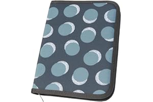 LUXDAG Mom's - Organizador para cartilla de embarazo y historial médico (color a elegir) Funda en A5 como funda para el cuaderno y la cartilla de la madre (2 en 1) gris oscuro Talla:Punkte groß