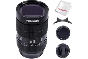 PERGEAR 60mm F2.8 Objetivo ultramacro con Aumento 2X, Compatible con cámaras de Montura MFT M4/3 E-PL6 E-PL7 E-PL8 E-P1 E-P2 E-P3 E-P5 E-P6 E-M1 E-M5 E-M10 G1 G2 G3 G5 G6 G7 Engranajes