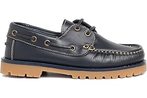 Pisamonas Chaussures Bateaux Garçon À Lacet