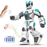 VATOS Extra Large Programmable RC Robot with Singing, Dance, Gesture Detection and Voice Control, Intelligent Robot for Kids