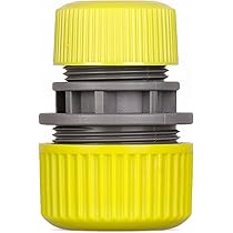 Riparatore Per Tubo Da Giardino Bradas Lime LE-2111 - Connettore Da 3/4" A 3/4" In PVC Verde