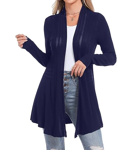 Sommerjacke Sommer Cardigans Damen Dünne Jacke Damen Strickjacke