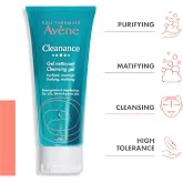 EAU THERMALE AVENE Cleanance Yağlı ve Akneye Eğilimli Ciltler i&ccedil;in Matlaştırıcı Y&uuml;z Temizleme Jeli 200 ml