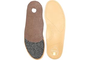 ‎BERGAL Bergal Ortho Comfort Orthopädische Einlagen mit echtem Leder